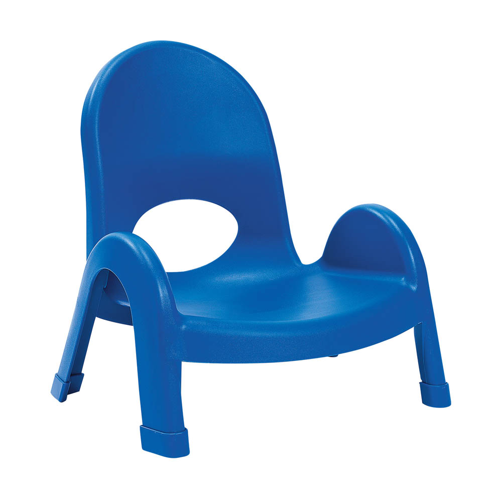 Blue Chair with Armrest