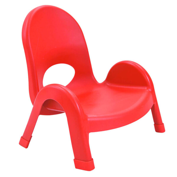 Red Chair with Armrest