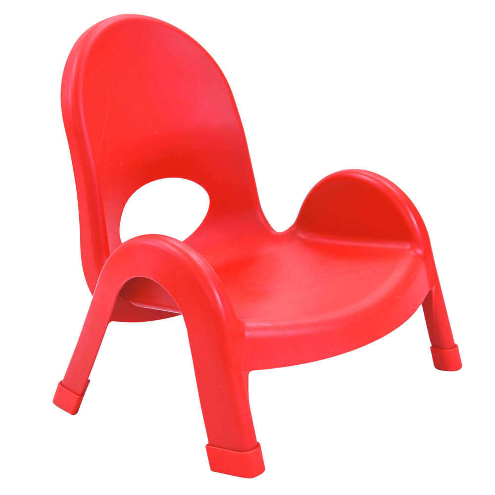 Red Chair with Armrest