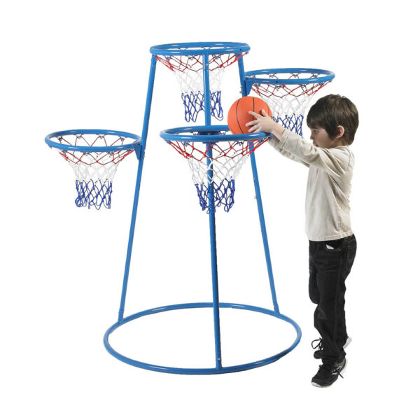 4 Rings Basketball Stand